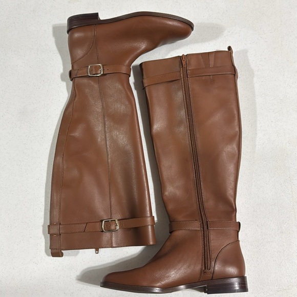 Ann Taylor Riding Boots New Size 5.5 Brown - Picture 2 of 12